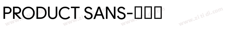 PRODUCT SANS字体转换